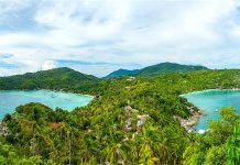 John Suwan view point on Koh Tao in Suratthani, Thailand