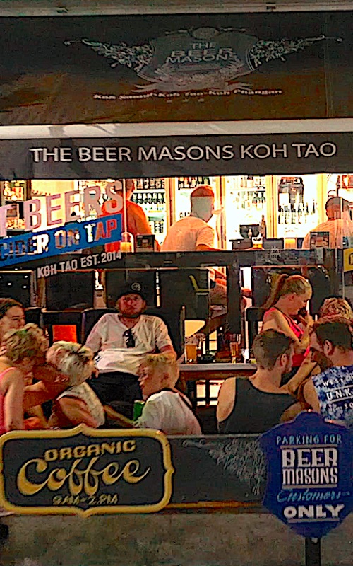 thefunkyturtle.com beermasons on koh tao