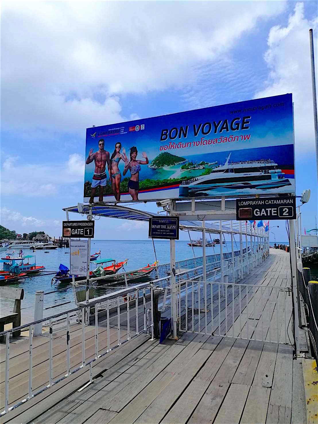 Wie man man von Chumphon nach Koh Tao kommt Funky Turtle
