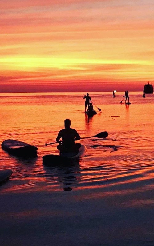 Paddle Boarding at Sunset Koh Tao