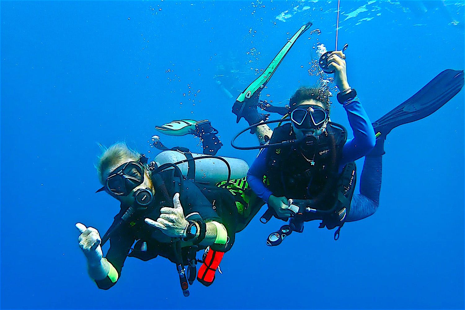 www.thefunkyturtle.com advanced diver course koh tao