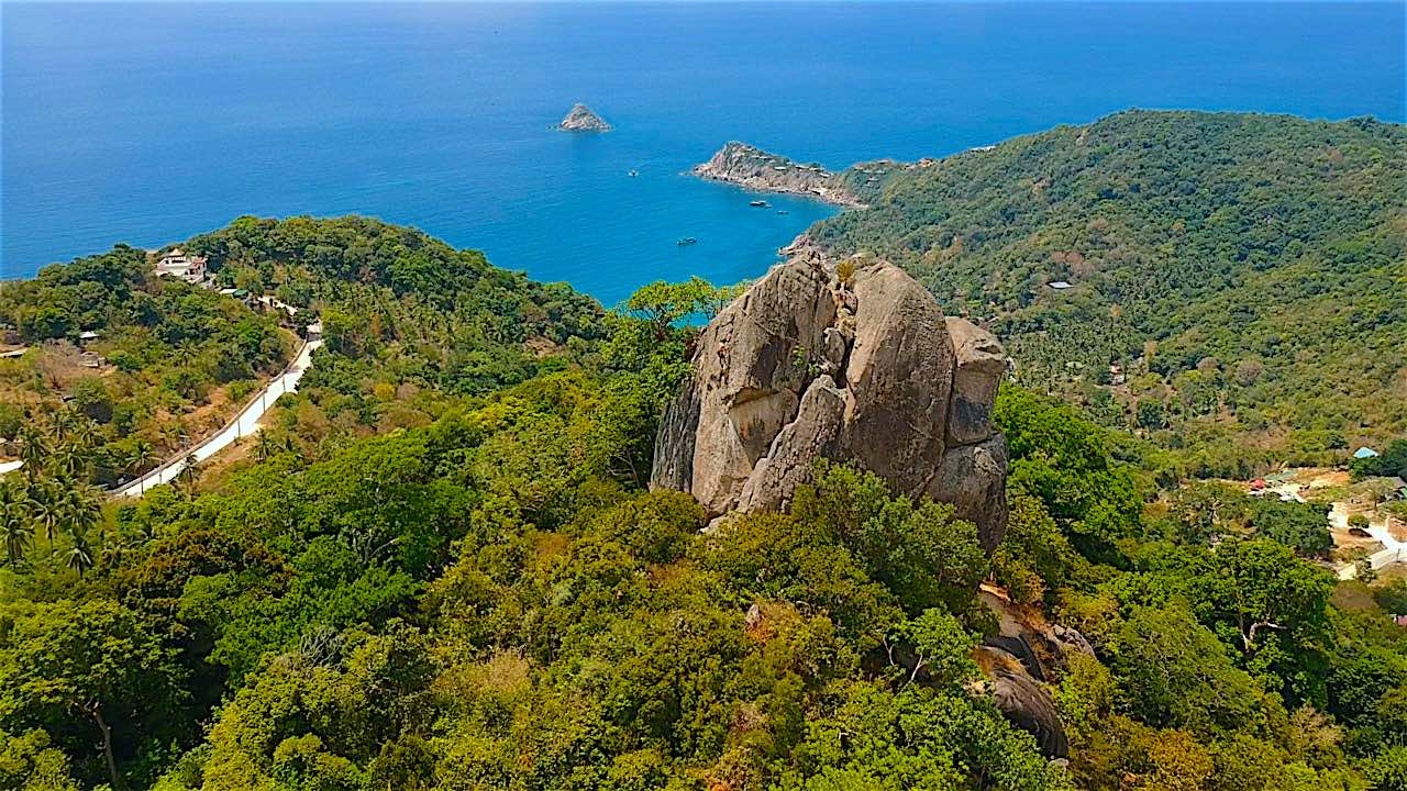 www.thefunkyturtle.com climbing lessons on koh tao