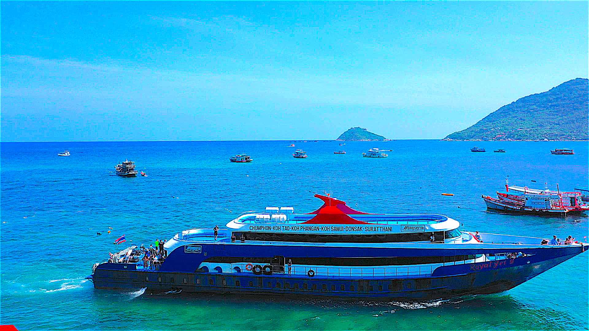 Wo man die Songserm Fähre nach Koh Tao bekommt Funky Turtle