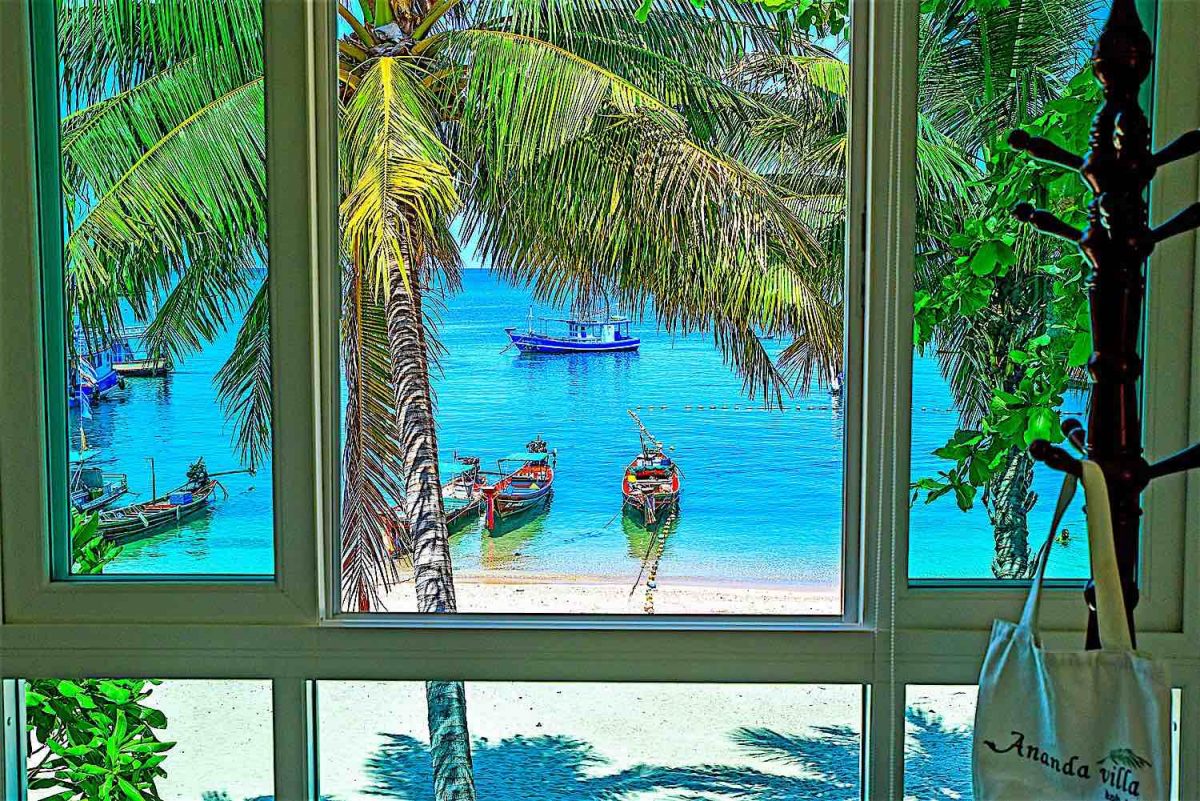 www.thefunkyturtle.com ananda villa hotel koh tao seaview rooms