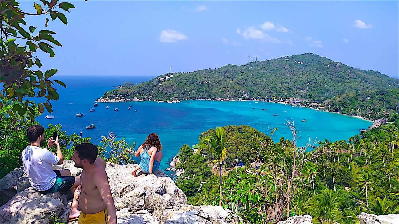 www.thefunkyturtle.com panoramic views at john suwan koh tao