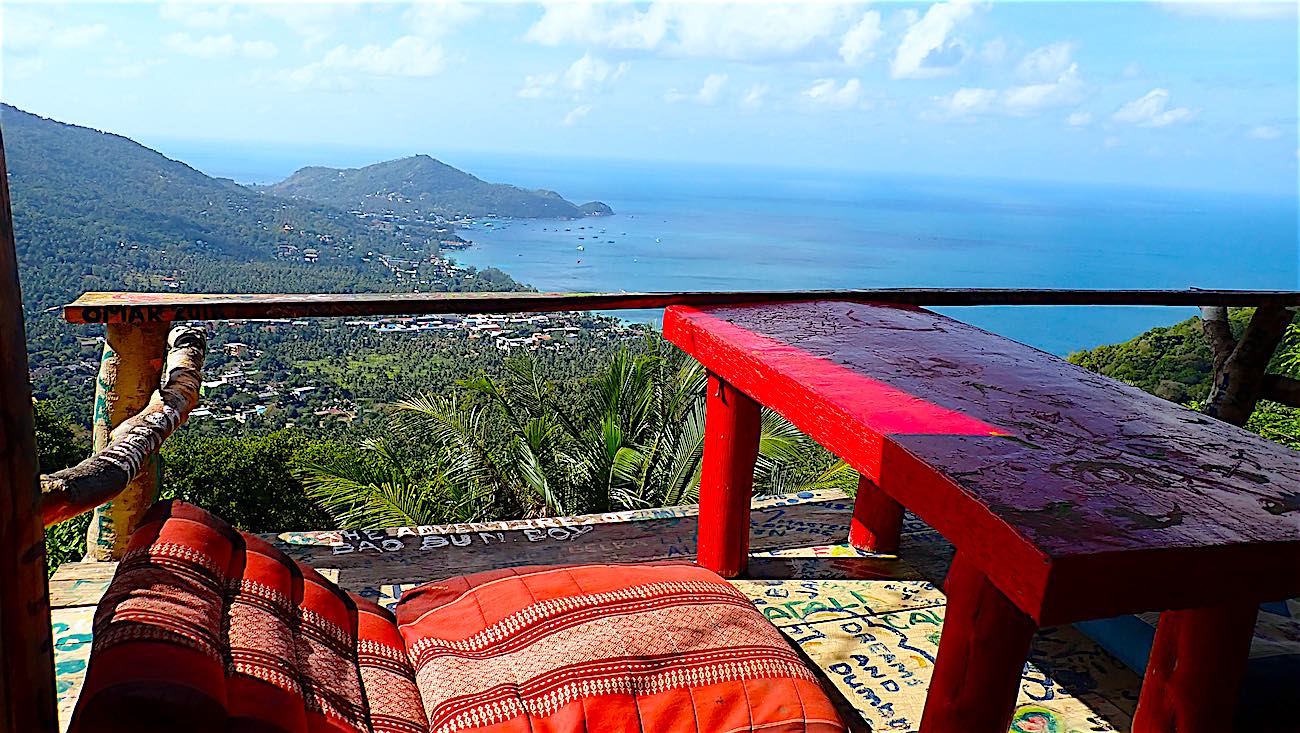 www.thefunkyturtle.com relax at mango viewpoint-koh tao