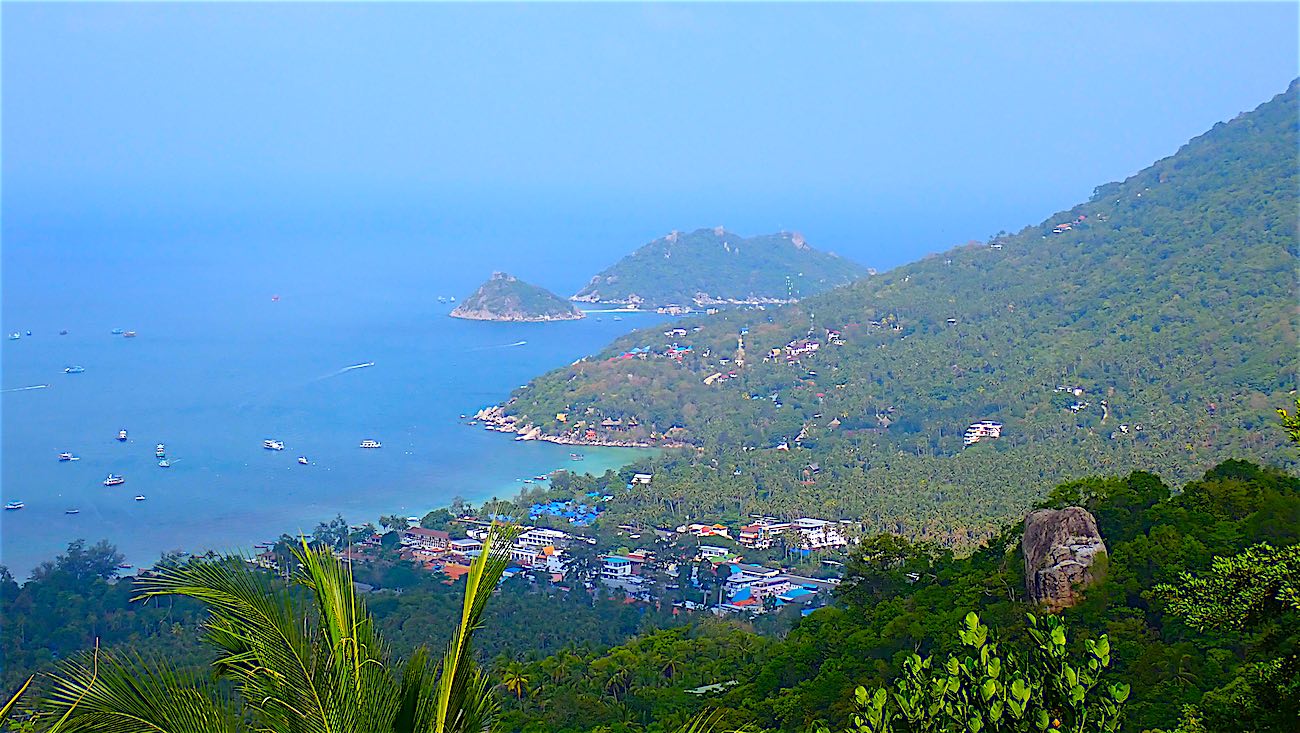 www.thefunkyturtle.com the best west coast viewpoint on koh tao