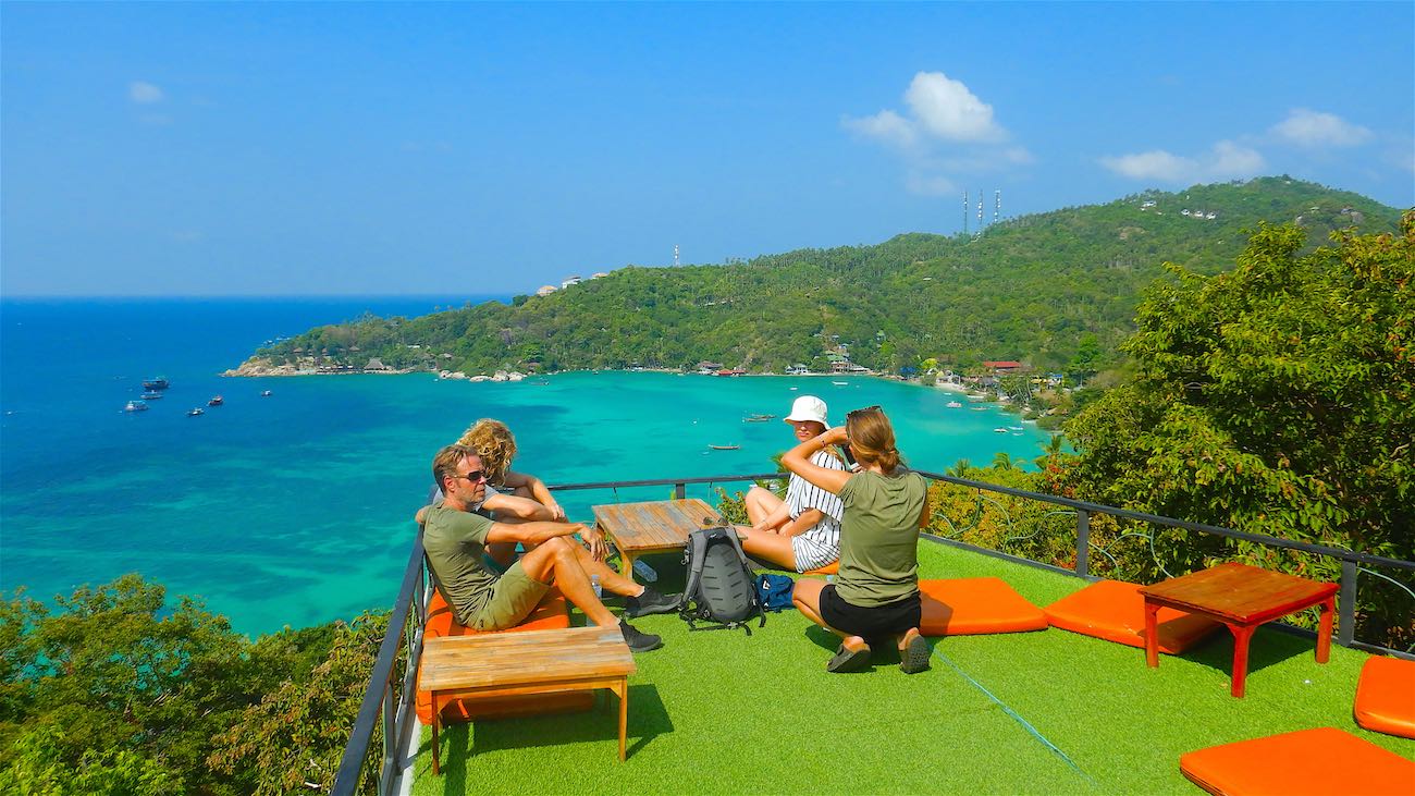 www.thefunkyturtle.com amazing views at sun suwan 360 bar and viewpoint koh tao