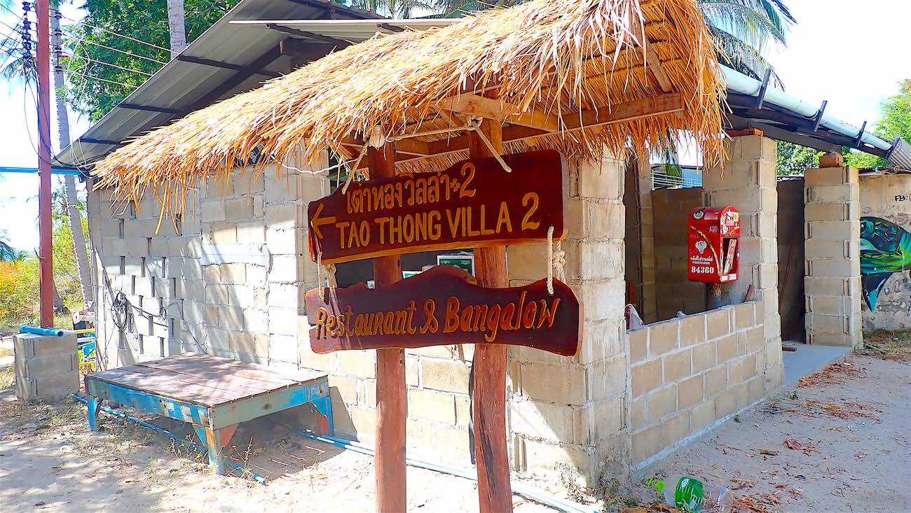 www.thefunkyturtle.com bungalows at tao thong beach koh tao