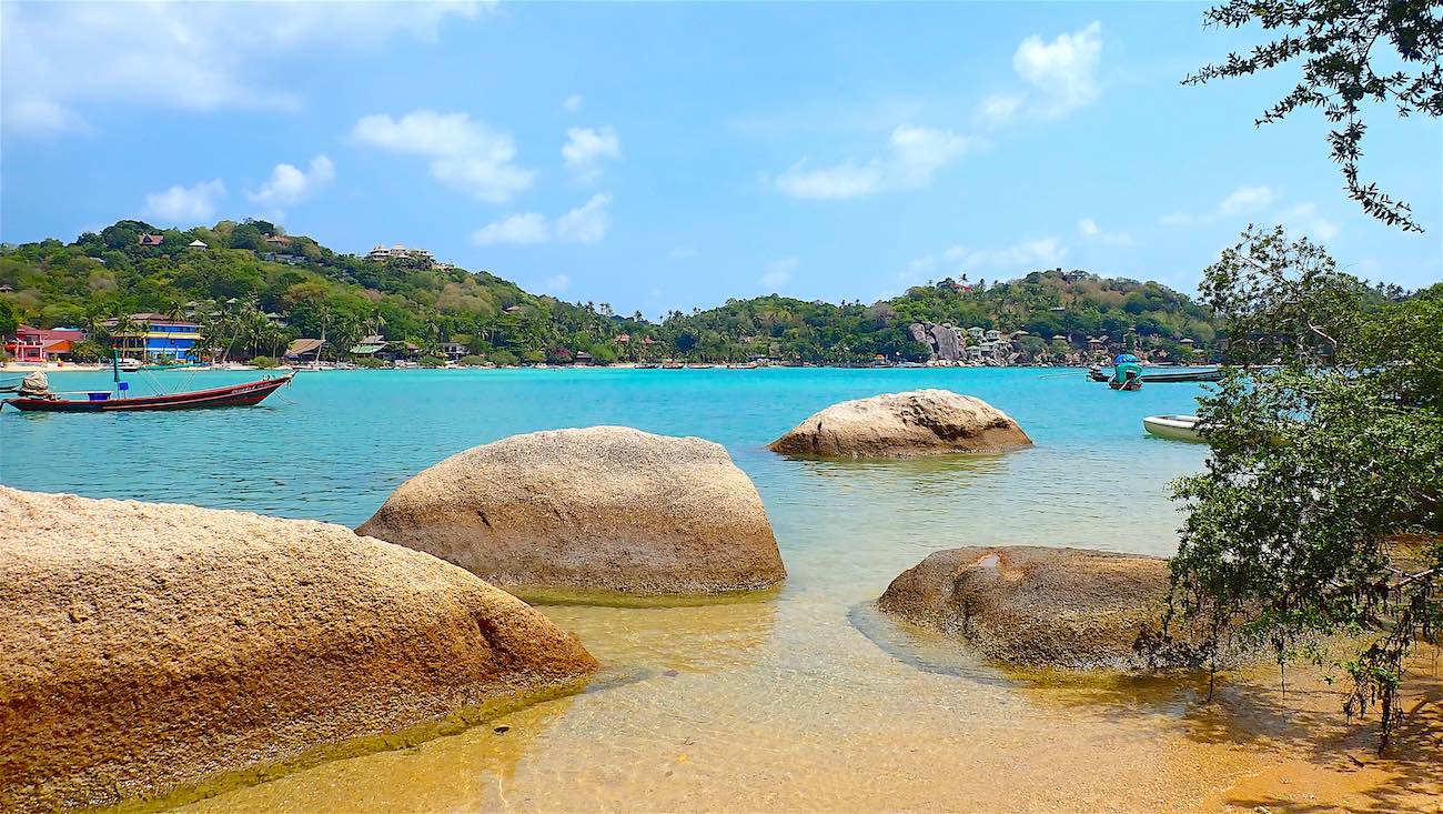 www.thefunkyturtle.com secluded saan jao beach koh tao