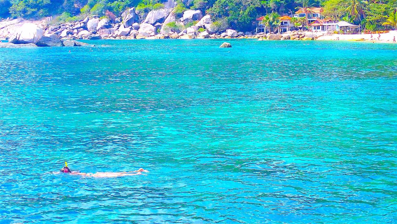 www.thefunkyturtle.com snorkeling tanote beach koh tao