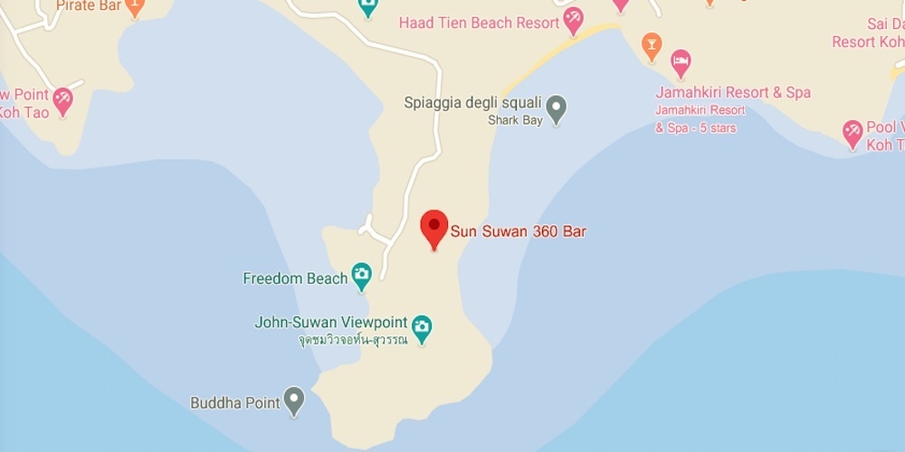 Sun Suwan 360 Bar Map Location