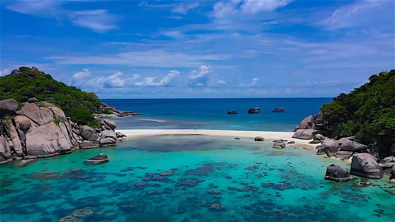 www.thefunkyturtle.com snorkel on koh nangyuan