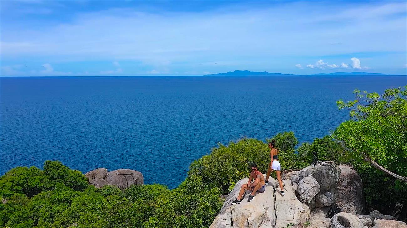 www.thefunkyturtle.com best things to do koh tao sairee beach to john suwan viewpoint